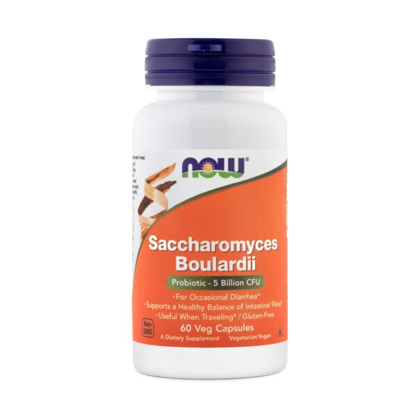 NOW Saccharomyces boulardii, 60 kapsul NOW Saccharomyces boulardii, 60 kapsul