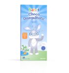 Salvit Choco OmegaBiotic čokoladni medvedki z okusom žvečilnega gumija, 20 medvedkov Salvit Choco OmegaBiotic čokoladni medvedki z okusom žvečilnega gumija, 20 medvedkov