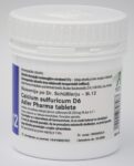 Schüsslerjeva sol št. 12 Calcium sulfuricum D6, 1000 tablet Schüsslerjeva sol št. 12 Calcium sulfuricum D6, 1000 tablet