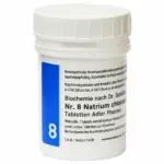 Schüsslerjeva sol št. 8 Natrium chloratum D6, 1000 tablet Schüsslerjeva sol št. 8 Natrium chloratum D6, 1000 tablet