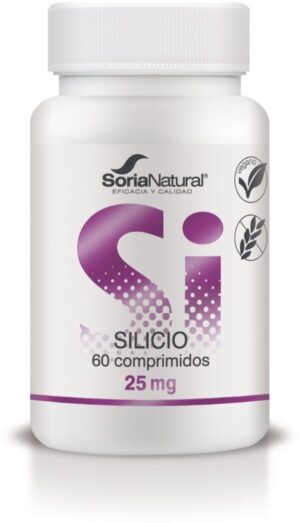 Soria Natural Silicij tablete s podaljšanim sproščanjem, 60 tablet