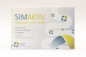Simaktiv dvoslojne tablete s prirejenim sproščanjem, 20 tablet