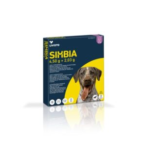 Simbia 4,50 g + 2,03 g zdravilna ovratnica za pse nad 8 kg (70 cm), 1 ovratnica Simbia 4,50 g + 2,03 g zdravilna ovratnica za pse nad 8 kg (70 cm), 1 ovratnica