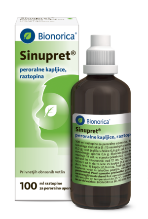 Sinupret peroralne kapljice, 100 ml