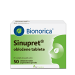 Sinupret obložene tablete, 50 tablet