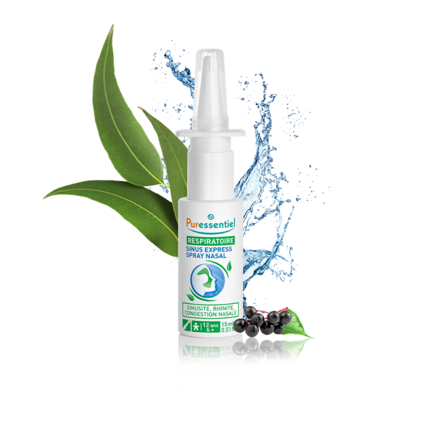 Puressentiel Respiratory Sinus Express pršilo za nos, 15 ml Puressentiel Respiratory Sinus Express pršilo za nos, 15 ml