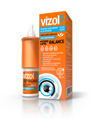 Vizol S Hydro Lipid Balance kapljice za oko,10 ml