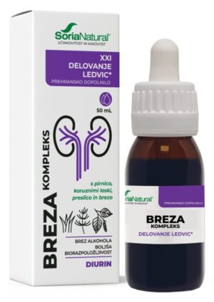 Soria Natural Breza kompleks XXI brezalkoholne kapljice, 50 ml