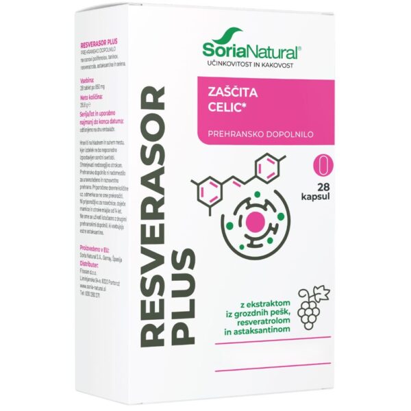 Soria Natural Resverasor Plus tablete, 28 tablet Soria Natural Resverasor Plus tablete, 28 tablet