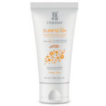 Fiderma Sunfid obarvana krema (svetel odtenek) za zaščito pred soncem za občutljivo kožo in poenoten ten za obraz ZF50+, 50 ml