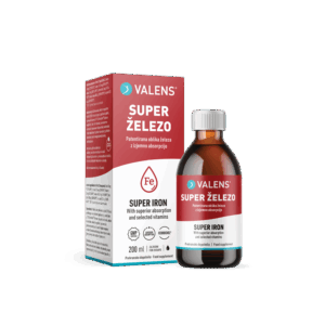 Valens Super železo tekočina, 200 ml