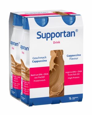 Supportan DRINK - okus kapučino, 4 x 200 ml