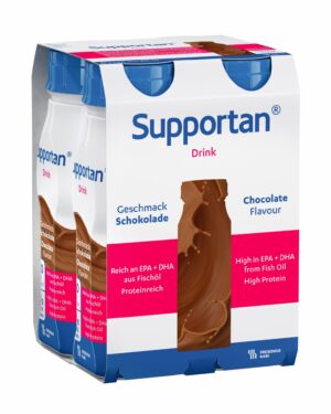 Supportan DRINK - okus čokolada, 4 x 200 ml