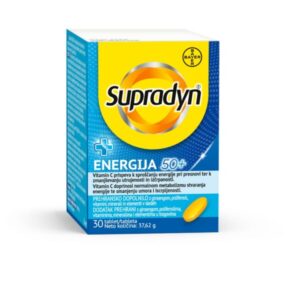 Supradyn Energija 50+ filmsko obložene tablete, 30 tablet