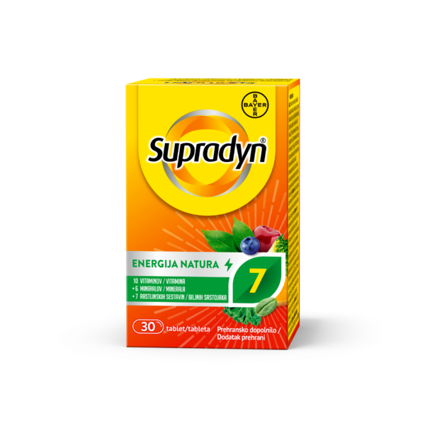 Supradyn Energija Natura tablete, 30 tablet Supradyn Energija Natura tablete, 30 tablet