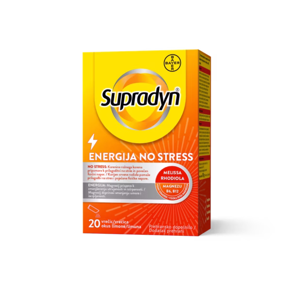Supradyn Energija No Stress vrečke, 20 vrečk Supradyn Energija No Stress vrečke, 20 vrečk