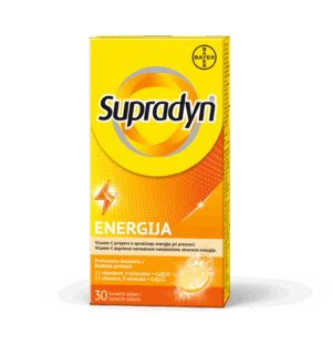 Supradyn Energija Q10, 30 šumečih tablet