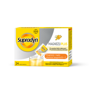 Supradyn Magnezij Plus zrnca v vrečkah, 24 vrečk