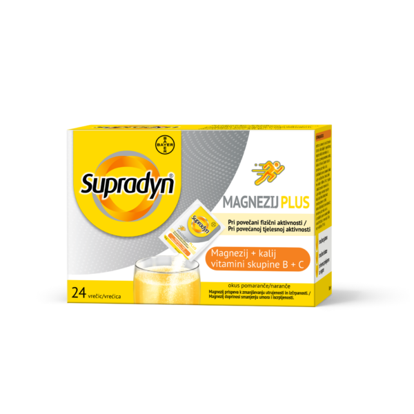 Supradyn Magnezij Plus zrnca v vrečkah, 24 vrečk Supradyn Magnezij Plus zrnca v vrečkah, 24 vrečk