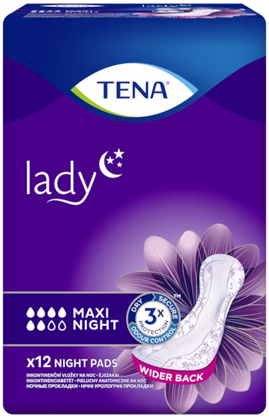 Tena Lady Maxi Night predloge, 12 predlog Tena Lady Maxi Night predloge, 12 predlog