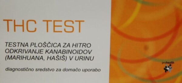 Abugnost THC TEST testna ploščica za hitro odkrivanje kanabinoidov v urinu Abugnost THC TEST testna ploščica za hitro odkrivanje kanabinoidov v urinu