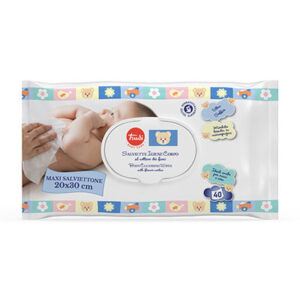 Trudi Baby Care čistilni robčki s cvetličnim nektarjem (30 x 20 cm), 40 robčkov