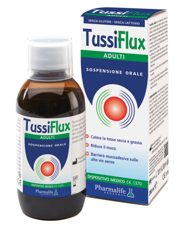 Tussiflux peroralna suspenzija za odrasle, 200 ml Tussiflux peroralna suspenzija za odrasle, 200 ml