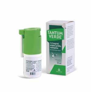 Tantum Verde 1,5 mg/ml oralno pršilo, raztopina, 30 ml