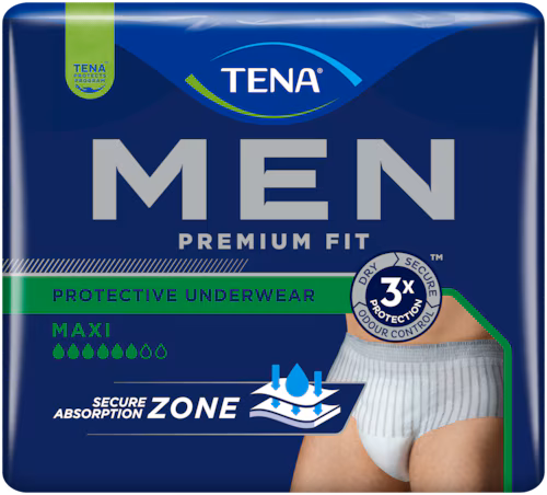 Tena Men Premium Fit Pants Maxi inkontinenčne hlačke – velikost L, 10 hlačk Tena Men Premium Fit Pants Maxi inkontinenčne hlačke – velikost L, 10 hlačk