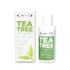 The Eye Doctor čistilna raztopina za veke in trepalnice s čajevcem, 100 ml