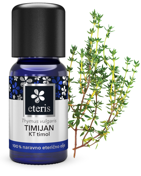 Eteris Timijan (KT timol) eterično olje, 5 ml Eteris Timijan (KT timol) eterično olje, 5 ml