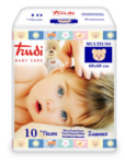 Trudi Baby Care vpojna podloga 60 x 60 cm, 10 podlog Trudi Baby Care vpojna podloga 60 x 60 cm, 10 podlog
