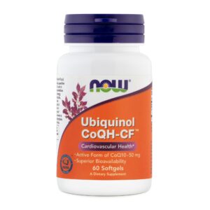 NOW Ubiquinol CoQH-CF 50 mg, 60 kapsul