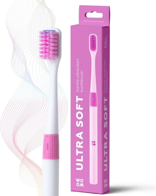 Woom zobna ščetka Ultra Soft roza, 1 ščetka Woom zobna ščetka Ultra Soft roza, 1 ščetka