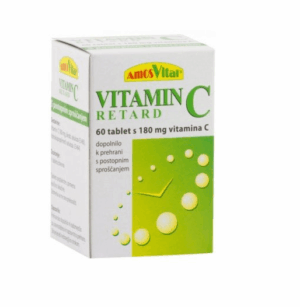 Amos Vital Vitamin C retard tablete, 60 tablet