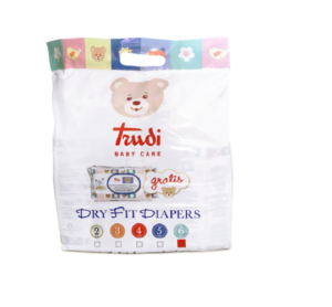 Trudi Baby Care Dry Fit Extra Large (15-30 kg), 42 plenic + Trudi Baby Care čistilni robčki s cvetličnim nektarjem, 72 robčkov