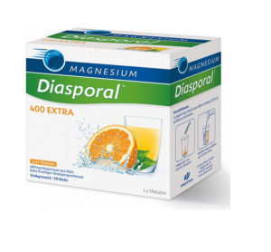 Magnesium-Diasporal 400 Extra granulat za pripravo napitka, 50 vrečk