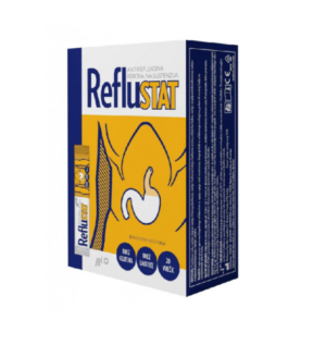 Reflustat peroralna suspenzija, 20 vrečk po 10 ml