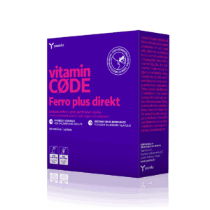 Yasenka Vitamin Code Ferro Plus Direkt vrečice, 20 vrečic