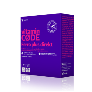 Yasenka Vitamin Code Ferro Plus Direkt vrečice, 20 vrečic