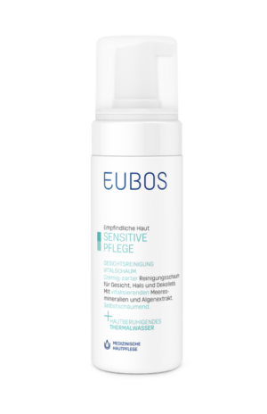 Eubos Sensitive Care Vital pena za čiščenje obraza, 150 ml