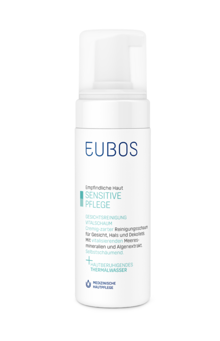 Eubos Sensitive Care Vital pena za čiščenje obraza, 150 ml Eubos Sensitive Care Vital pena za čiščenje obraza, 150 ml
