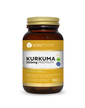 VonPharma Kurkuma 550 mg, 60 kapsul