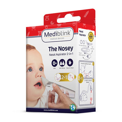 Mediblink M400 Nosni aspirator na sesalec ali vdih 2v1 Mediblink M400 Nosni aspirator na sesalec ali vdih 2v1