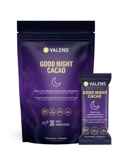 Valens Good Night Cacao vrečke, 30 vrečk Valens Good Night Cacao vrečke, 30 vrečk