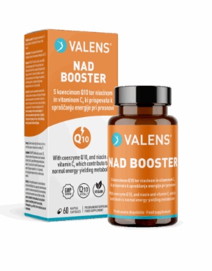 Valens NAD Booster kapsule, 60 kapsul Valens NAD Booster kapsule, 60 kapsul