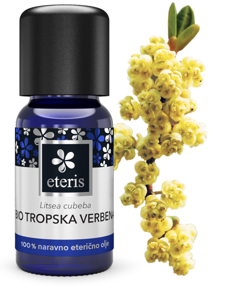 Eteris Tropska verbena eterično olje BIO, 10 ml Eteris Tropska verbena eterično olje BIO, 10 ml