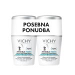 Vichy Deo Invisible Resist dezodorant antitranspirant proti madežem in razdraženosti 72h roll-on, 2x 50 ml Vichy Deo Invisible Resist dezodorant antitranspirant proti madežem in razdraženosti 72h roll-on, 2x 50 ml
