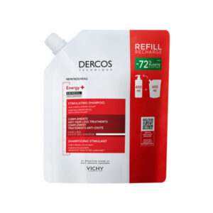 Vichy Dercos Energy+ stimulativni šampon proti izpadanju las, 400 ml refill