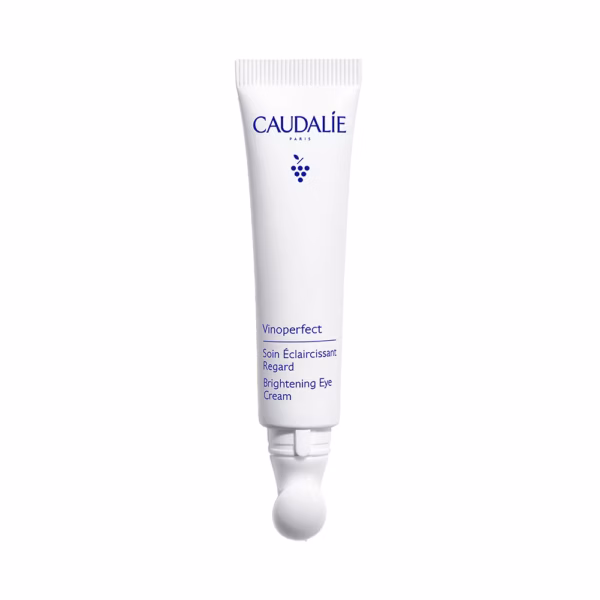 Caudalie Vinoperfect posvetlitvena krema za področje okrog oči s kofeinom, 15 ml Caudalie Vinoperfect posvetlitvena krema za področje okrog oči s kofeinom, 15 ml